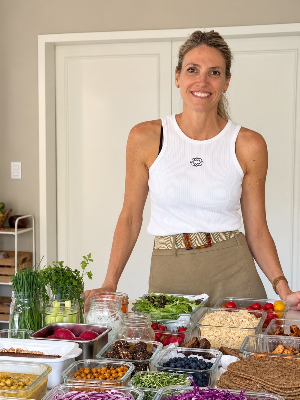 Meal Prep Natural: Flo con la semana de comida lista